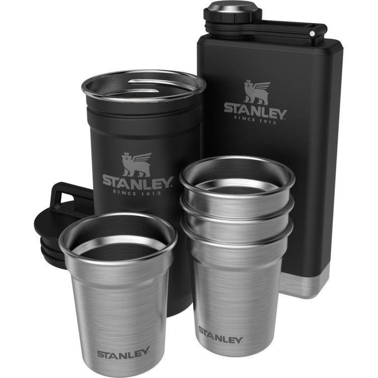 Stanley The Pre-Party Shot Glass + Flask Set 4pk 2oz/59ml + 8oz/.23L - Image 4